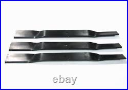 (YPS) 502324 3 blades for King Kutter 72 Finishing mower blades 6' King Kutter