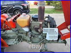 Yanmar 1700 Diesel Tractor with Attachments. Mower, Blade