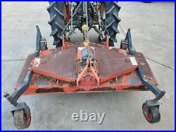 Yanmar 1700 Diesel Tractor with Attachments. Mower, Blade