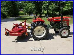 Yanmar YM2000 Tractor, Finishing Mower, & Blade