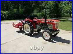 Yanmar YM2000 Tractor, Finishing Mower, & Blade