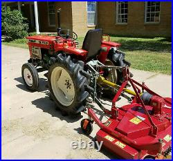 Yanmar YM2000 Tractor, Finishing Mower, & Blade