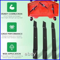 Yoursme Replacement Blades for Bush Hog 72 Finish Mower, 3 Pack